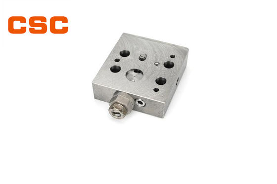 KOMATSU 200-6 Reducing Valve Block , Excavator Machinery Components