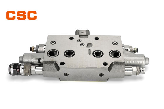 KOMATSU 200-7 Option Valve With 4 Valves , Excavator Hydraulic Parts