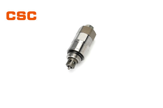 Steel Hydraulic Control Valve Parts , HITACHI 200-5 Excavator Relief Valve