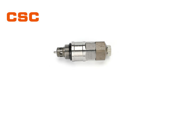 Steel Hydraulic Control Valve Parts , HITACHI 200-5 Excavator Relief Valve