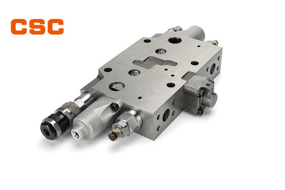 KOMATSU 200-7 Option Valve With 4 Valves , Excavator Hydraulic Parts
