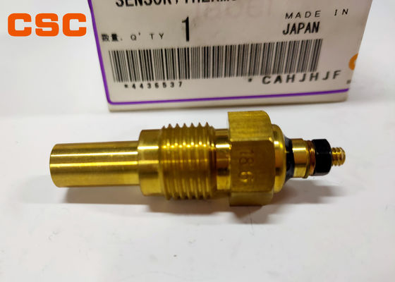 Steel Water Temperature Sensor ZAX Series  Excavator Electric Parts 4436537